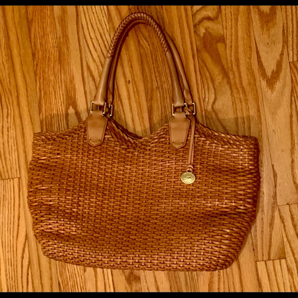Leather handbag